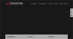 Desktop Screenshot of morpak.nl